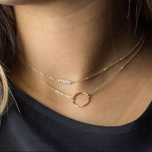 Necklace Clavicle Layering Pendants NWOT